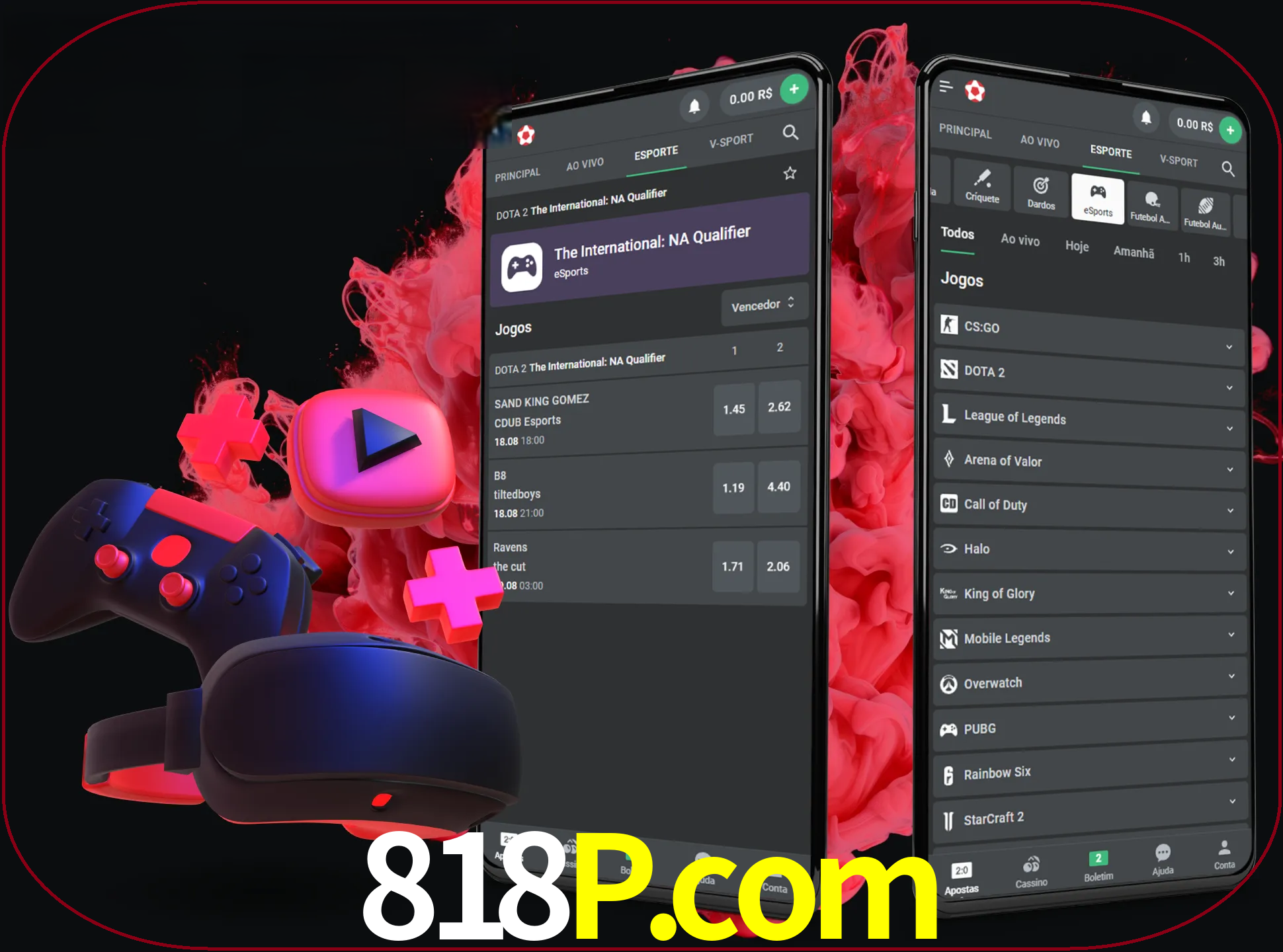 Para ter a aplicação móvel 818p no seu smartphone, basta descarregar o ficheiro apk e seguir as instruções.